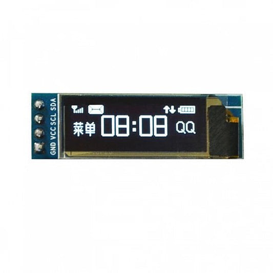 0.91 inch OLED Display Module 128x32 I2C (SSD1306) - Compoden