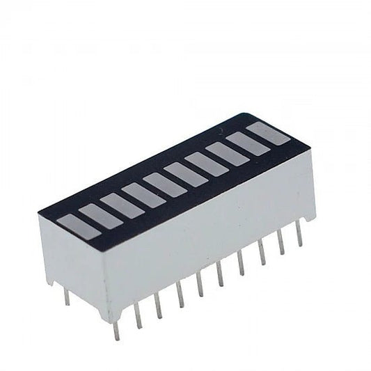 10-Segment LED Bar Graph Display (red) - Compoden