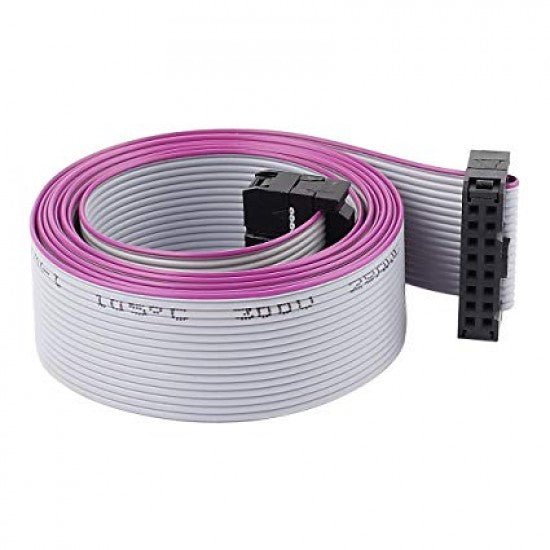 16 Pin Flat Ribbon Cable (FRC) Cable - 2.54mm Pitch - Variable Length - Compoden