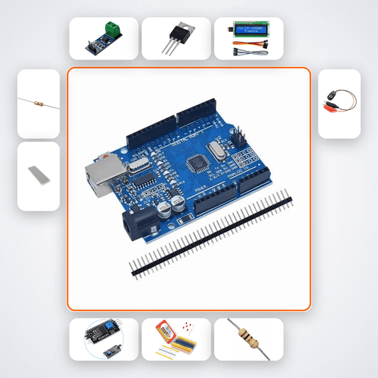 18650 Cell Capacity Tester Kit with Arduino Uno - Compoden