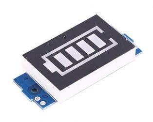1S 18650 Li-po Lithium Battery Capacity Indicator Module - Compoden