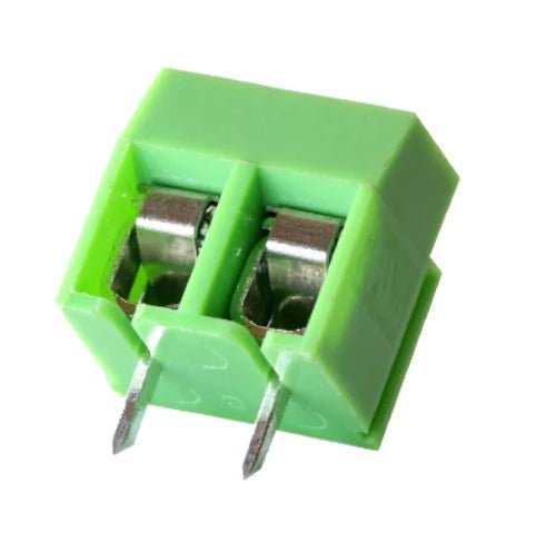 2-Pin 5.08mm PCB Screw Terminal — 10 Pack - Compoden