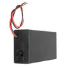 2 x 18650 Battery Holder With ON/OFF Switch Case - Compoden