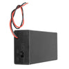 2 x 18650 Battery Holder With ON/OFF Switch Case - Compoden