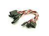 20cm Futaba 22AWG Twisted Extension Wire M to F – 2pcs - Compoden
