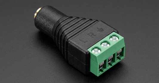 3.5mm TRS Audio Jack – Stereo Socket for Audio Electronics Projects - Compoden