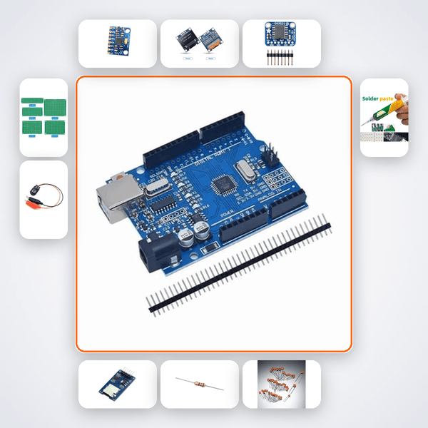 3D Sensor Trajectory Plotter Kit with Arduino Uno + MPU6050 - Compoden