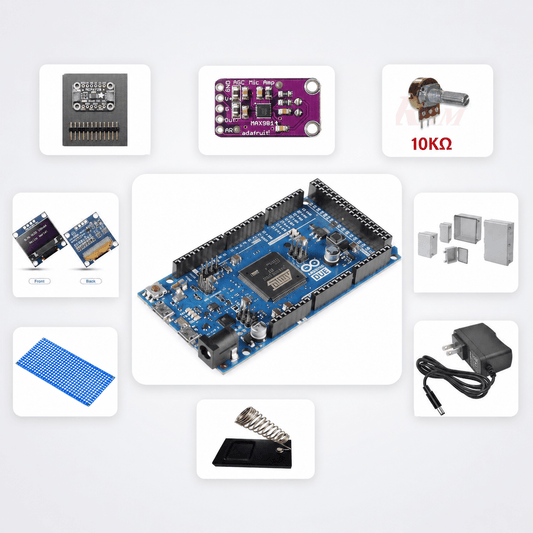 4-Band Graphic Equaliser Kit with Arduino Due + LED - Compoden