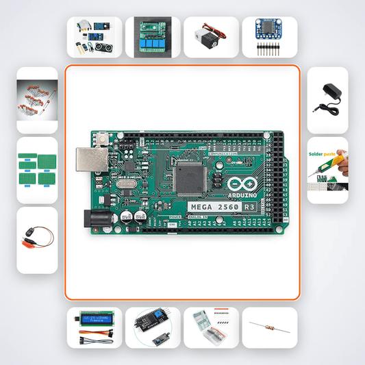 4-Zone Hydroponics Automation Kit with Arduino Mega & Moisture Sensors - Compoden