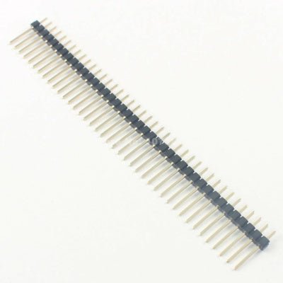40 x 1 Male Header Pins - Long Pitch 2.54mm Length 15mm - Compoden