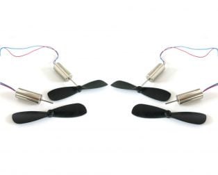 720 Magnetic Micro Coreless Motor + 55 MM Propeller for Micro Quadcopters – (Set of 4Pcs) - Compoden