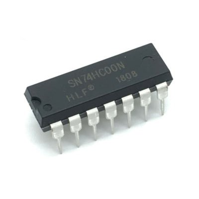 74HC00 Quad 2-Input NAND Gate IC DIP-14 Package 7400 IC - Compoden