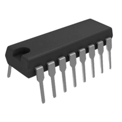 74HC74 Dual D Flip-Flop, Dip-14 Package - Compoden