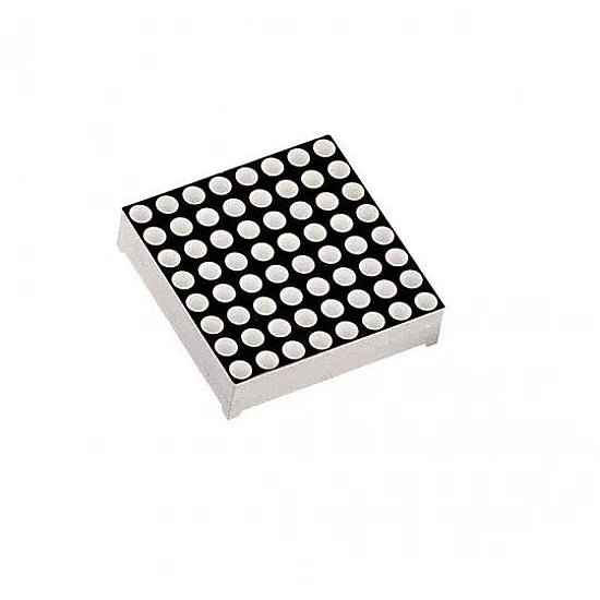 8x8 64 LED Dot Matrix Display (common anode, red, 16-pin) - Compoden