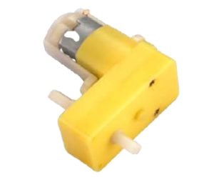 95RPM BO Motor Dual Side – L Shape - Compoden