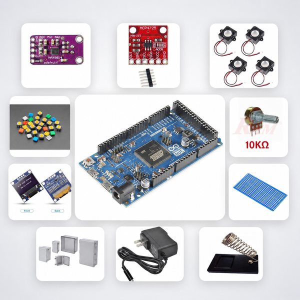 Spectral Freeze Looper Kit with Arduino Due + LED