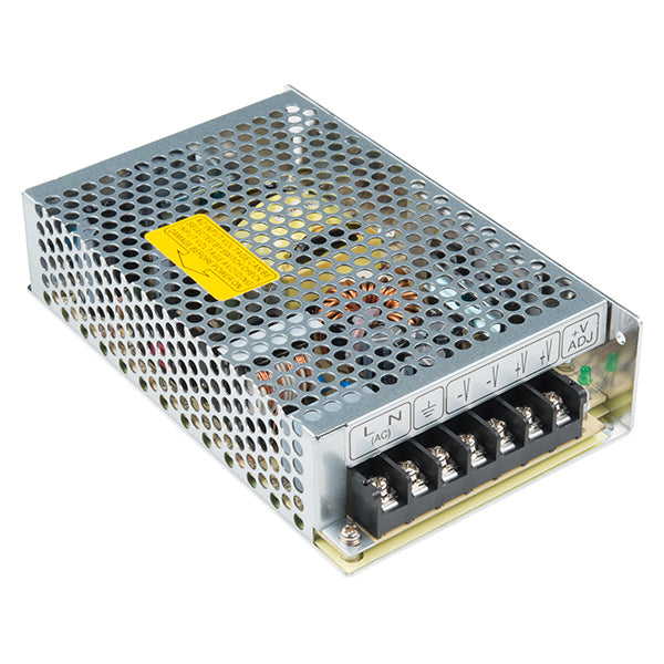 5V panel SMPS, metal chassis with screw terminals (representative image)