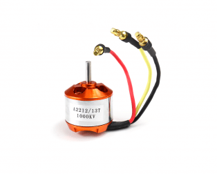 A2212 1000 KV BLDC Brushless DC Motor for Drone (Soldered Connector) - Compoden