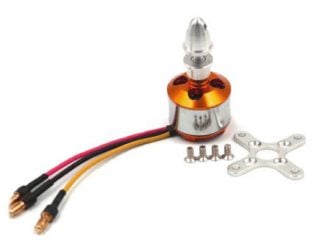 A2212 6T 2200KV Brushless Motor for Drone (Soldered Connector) - Compoden