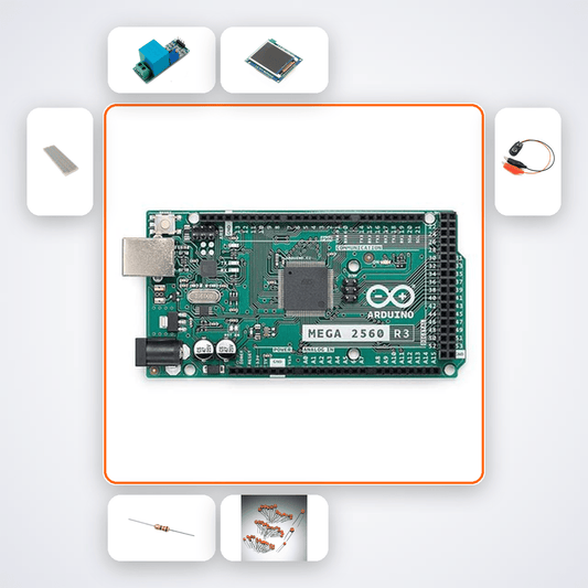 AC Waveform Quality Analyser Kit with Arduino Mega - Compoden