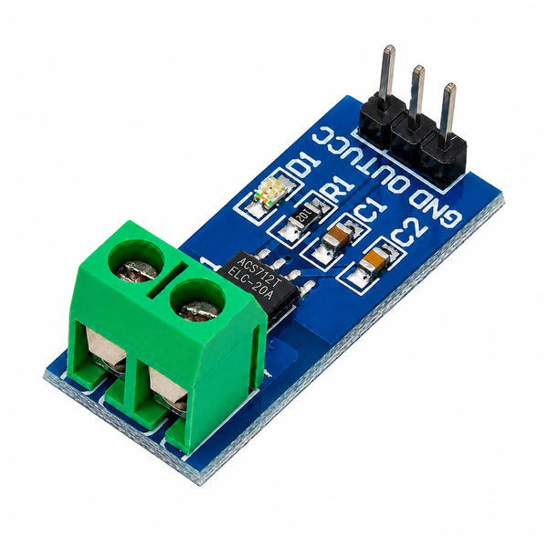 ACS712 20A Current Sensor Module - Compoden