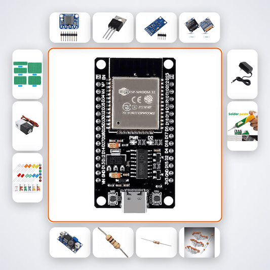 Adaptive Circadian Lighting System Kit with ESP32 + LED - Compoden