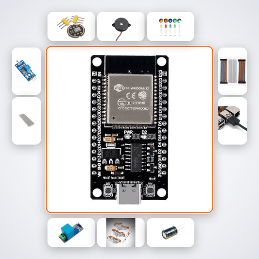 AI Baby Cry Detector Kit with ESP32-S3 & Edge Impulse - Compoden