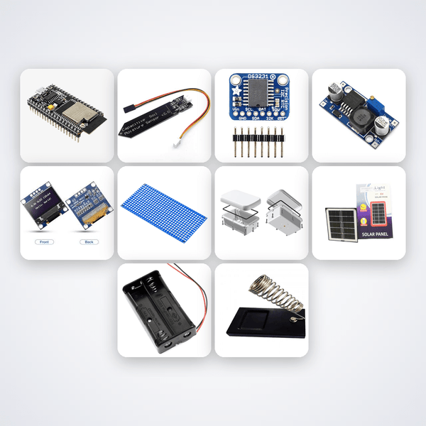 AI Crop Yield Predictor Node Variant 3 Kit with ESP32 + DHT22 - Compoden