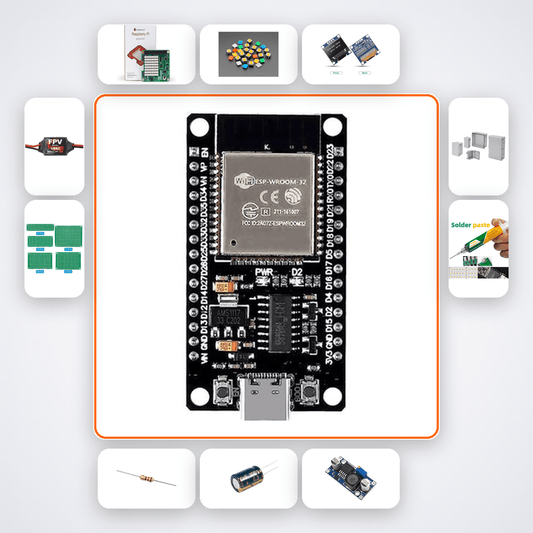AI Generative Pixel Art Creator Kit with ESP32 + LED - Compoden
