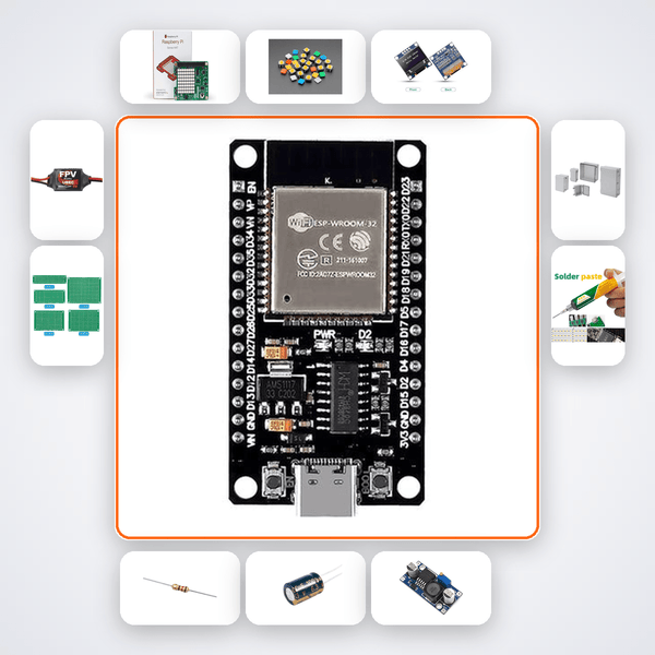 AI Generative Pixel Art Creator Kit with ESP32 + LED - Compoden