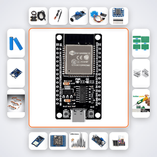 AI-Powered Water Quality Monitor Kit with ESP32 + Sensor - Compoden