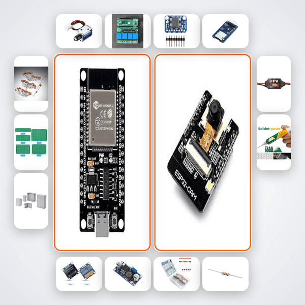 Aquarium Auto Controller Kit with ESP32 + Camera - Compoden