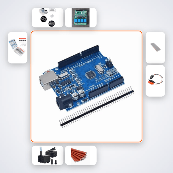 Aquarium Auto Top Off Kit with Arduino Uno + Ultrasonic - Compoden