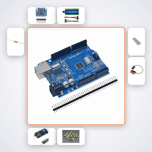 Arduino Digital Clock Kit: Build Your Own Real-Time Clock with DS3231 RTC - Compoden