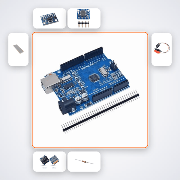 Arduino Earthquake Seismograph Kit: Log Shakes, Estimate Magnitude - Compoden