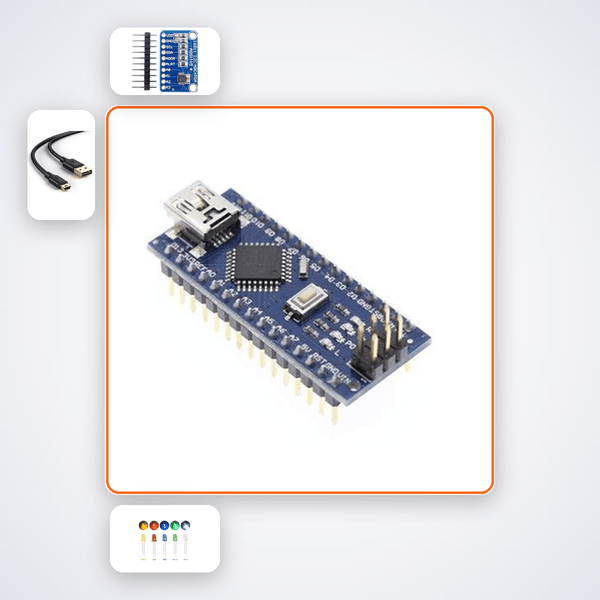 Arduino Lie Detector Game Kit Kit with Arduino Nano - Compoden