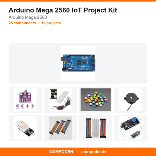 Arduino Mega 2560 IoT Project Kit - Compoden