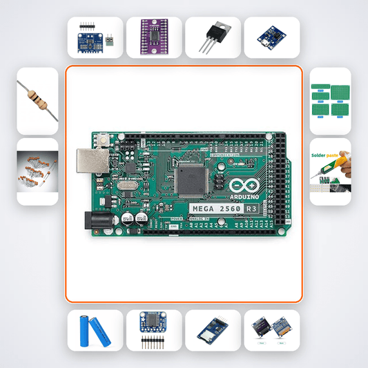 Arduino Mega Battery Formation Cycler - Characterize 18650 Cells at C/5 Kit - Compoden