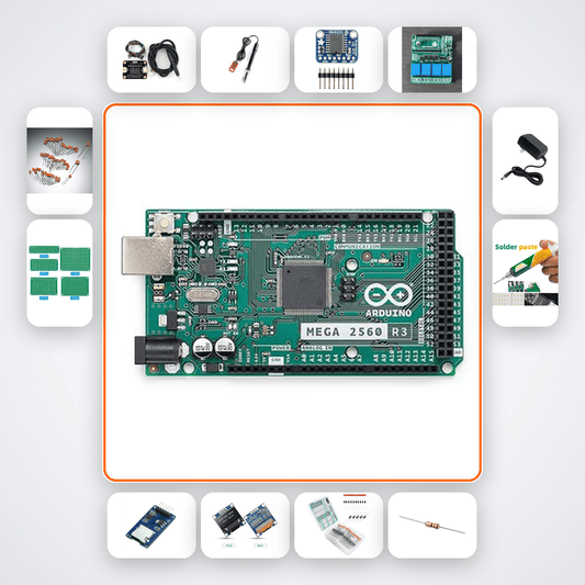 Arduino Mega Soil Fertigation System: pH, EC & Scheduled Pump Control Kit - Compoden