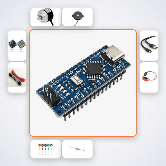 Arduino Morse Code Encoder Decoder Kit with Arduino Nano - Compoden