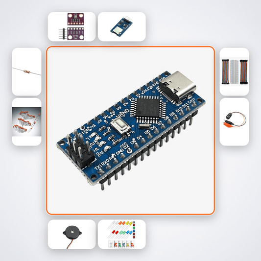 Arduino Nano BMP280 High Power Rocket Altimeter Kit - Logs & Detects Apogee - Compoden
