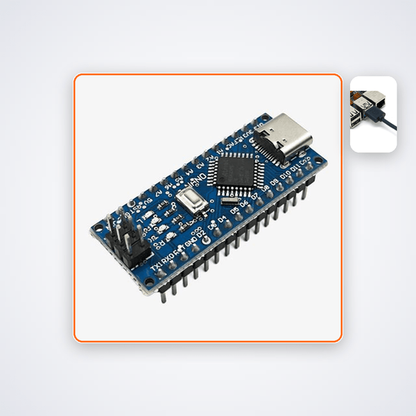 Arduino Nano LED Hello World Kit with Arduino Nano - Compoden