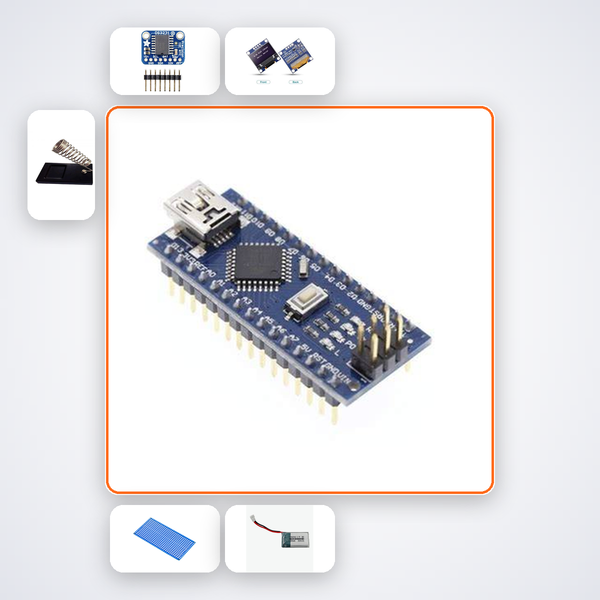 Arduino Nano Shock Recorder Kit: Log Peak G-Force & Direction with OLED