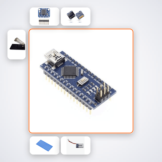 Arduino Nano Shock Recorder Kit: Log Peak G-Force & Direction with OLED - Compoden