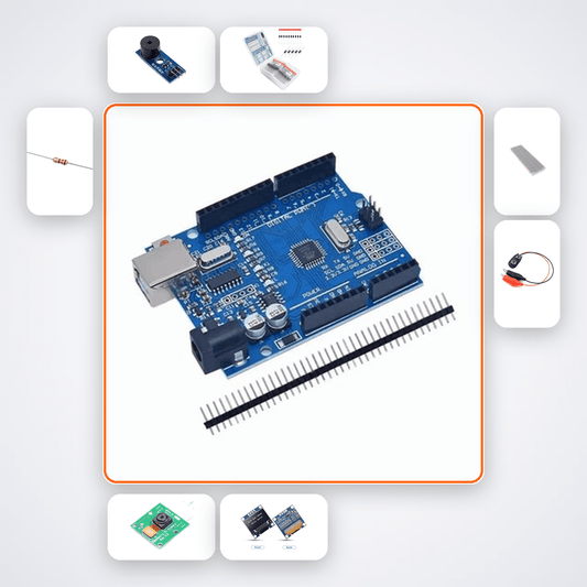 Arduino Piezo Energy Harvester Kit - Harvest Vibrations & Display mV - Compoden