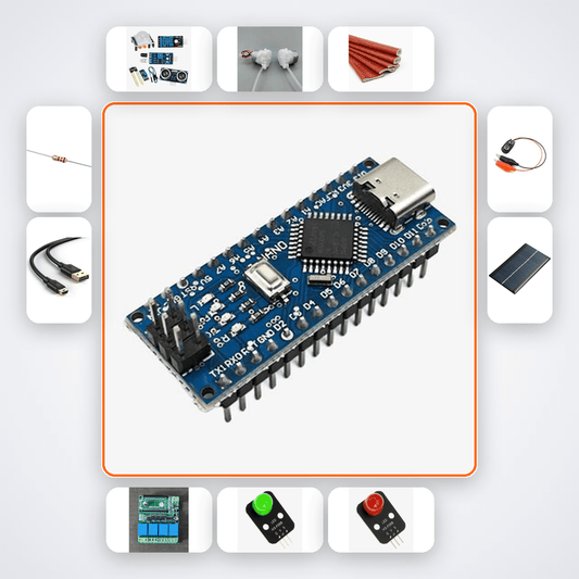 Arduino Plant Watering Robot Kit Kit with Arduino Nano - Compoden