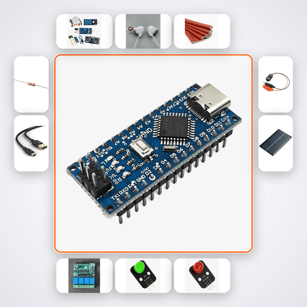 Arduino Plant Watering Robot Kit Kit with Arduino Nano - Compoden