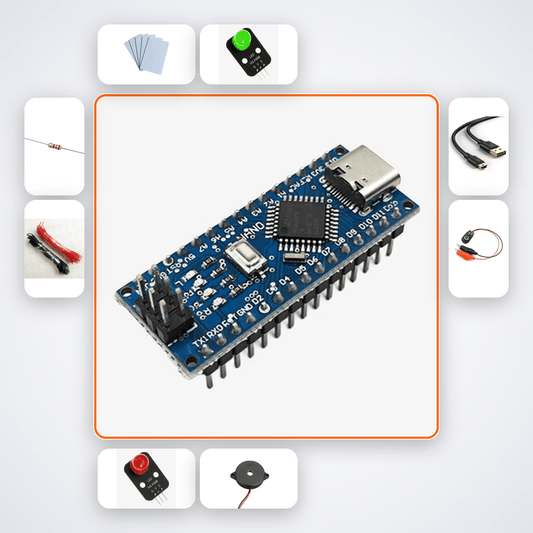 Arduino RFID Library Book Scanner Kit with Arduino Nano - Compoden
