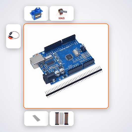 Arduino Servo Kit: Build a Sweeping Motor with SG90 & Potentiometer - Compoden