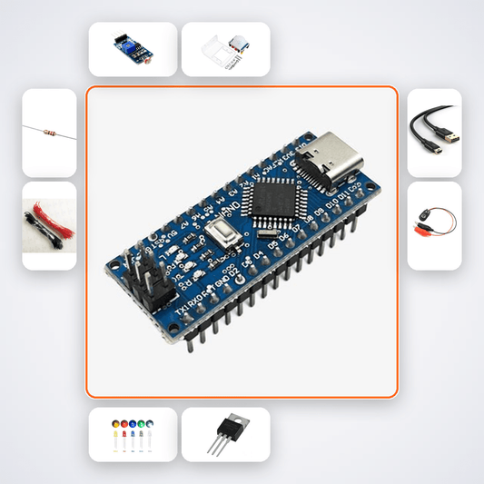 Arduino Smart Street Light Kit Kit with Arduino Nano - Compoden